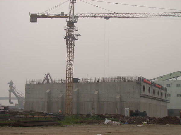 Cycling water intaking construction project for Jiangsu Nant