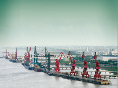 Wharf construction project for Jiangsu Liwen Paper Company,